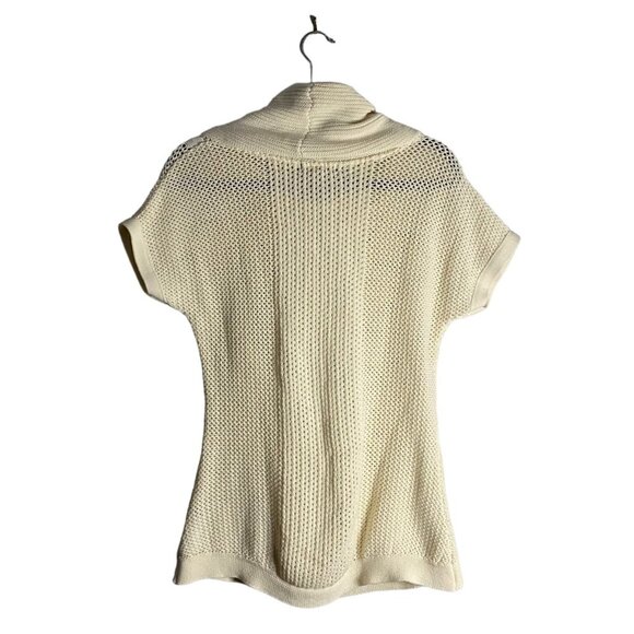 Parkhurst Women's Beige 100% Cotton Pattern Knitted Cowl Neck Sweater - Picture 8 of 8